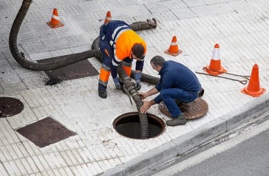 Desatascos de arquetas, bajantes y colectores